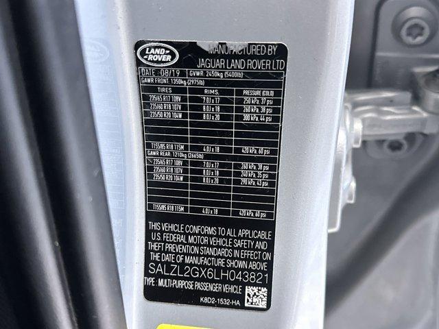 used 2020 Land Rover Range Rover Evoque car, priced at $23,971