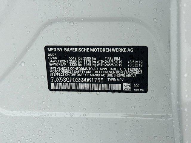 used 2025 BMW X3 car, priced at $47,366