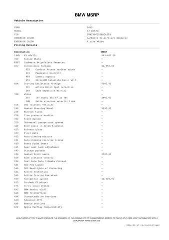 used 2019 BMW X3 car, priced at $20,971
