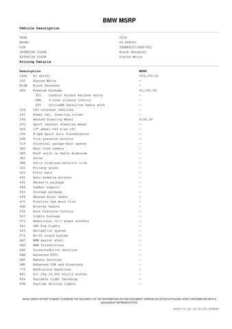 used 2018 BMW X5 car, priced at $16,971