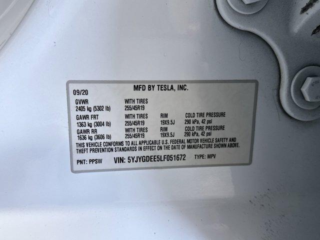 used 2020 Tesla Model Y car, priced at $22,326