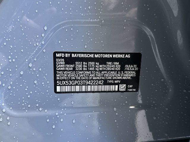 new 2026 BMW X3 car, priced at $60,830