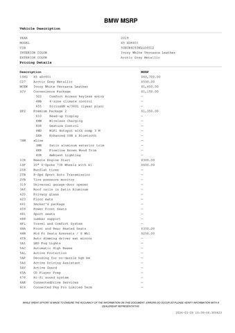 used 2019 BMW X5 car, priced at $29,308