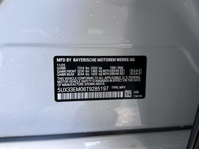 new 2026 BMW X7 car, priced at $129,115