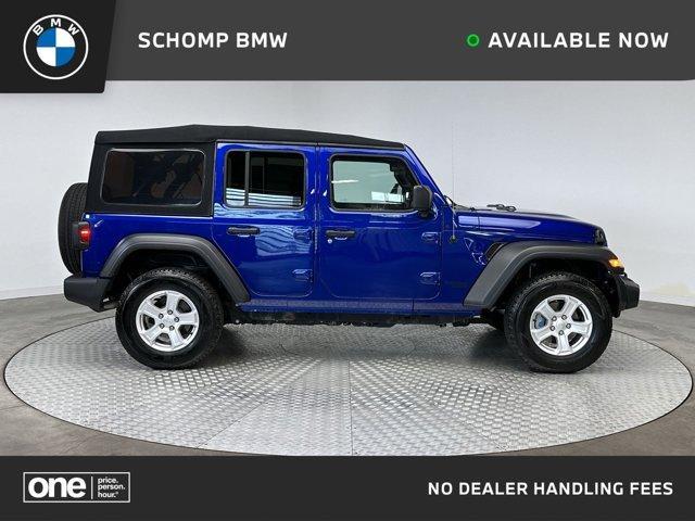 used 2018 Jeep Wrangler Unlimited car, priced at $21,372