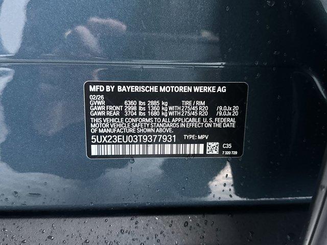 new 2026 BMW X5 car, priced at $83,025