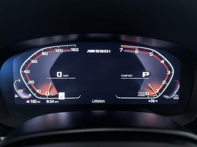 used 2020 BMW M550 car, priced at $39,994