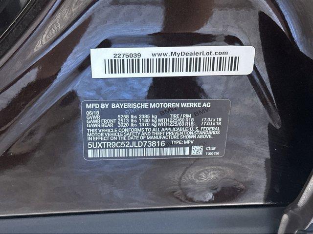 used 2018 BMW X3 car, priced at $17,671