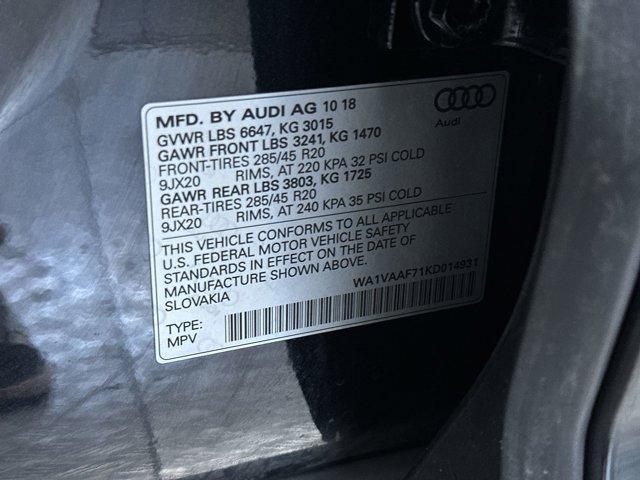 used 2019 Audi Q7 car, priced at $27,981