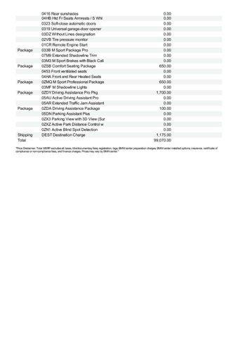 new 2026 BMW 840 Gran Coupe car, priced at $98,725