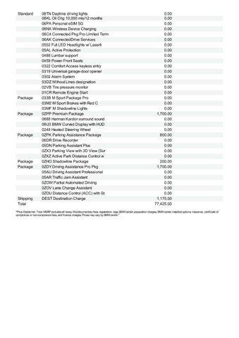 new 2026 BMW M440 Gran Coupe car, priced at $77,425