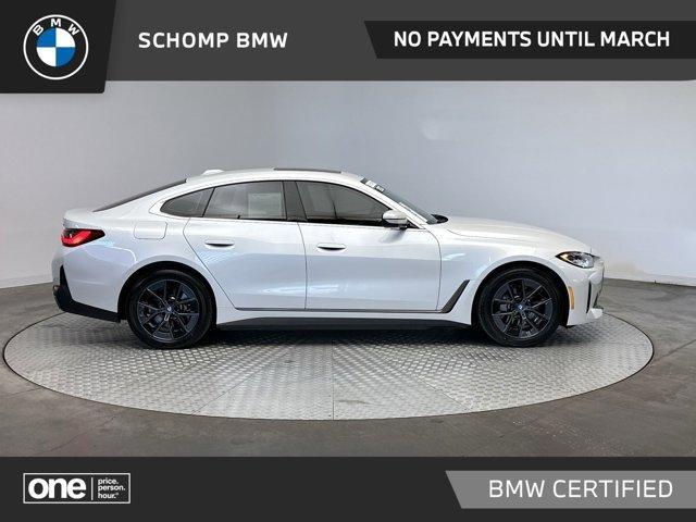 used 2023 BMW i4 Gran Coupe car, priced at $34,871