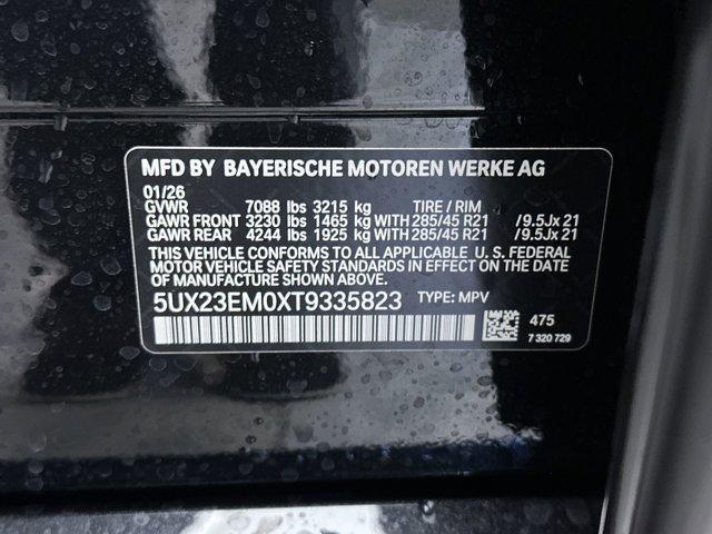 new 2026 BMW X7 car, priced at $99,850