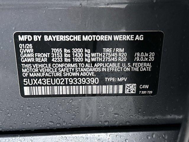 new 2026 BMW X5 PHEV car, priced at $82,850