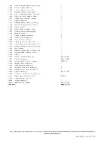 new 2026 BMW X5 PHEV car, priced at $85,250
