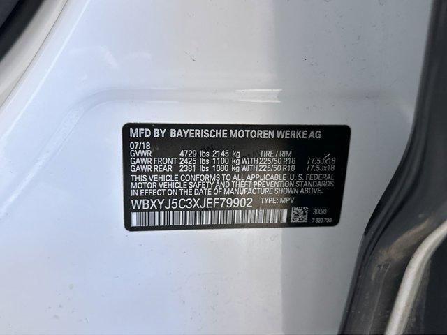 used 2018 BMW X2 car, priced at $15,244