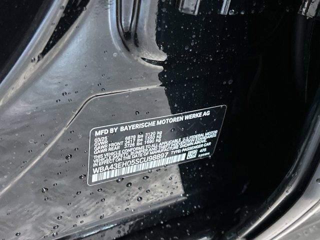 new 2025 BMW 750e car, priced at $124,320