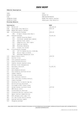used 2024 BMW M235 Gran Coupe car, priced at $44,629