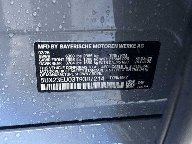 new 2026 BMW X5 car, priced at $81,675