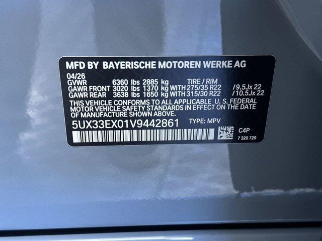 new 2027 BMW X6 car, priced at $88,800
