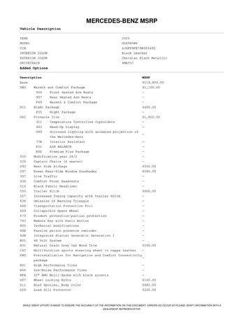 used 2025 Mercedes-Benz GLS 580 car, priced at $99,971