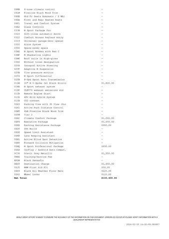 new 2026 BMW X5 car, priced at $103,400