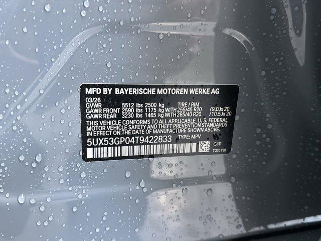 new 2026 BMW X3 car, priced at $59,280