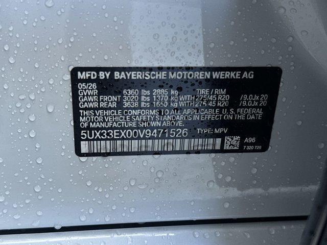 new 2027 BMW X6 car, priced at $88,150