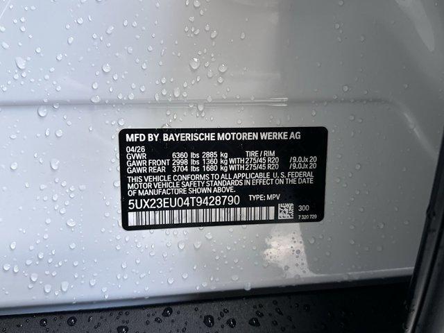 new 2026 BMW X5 car, priced at $80,575