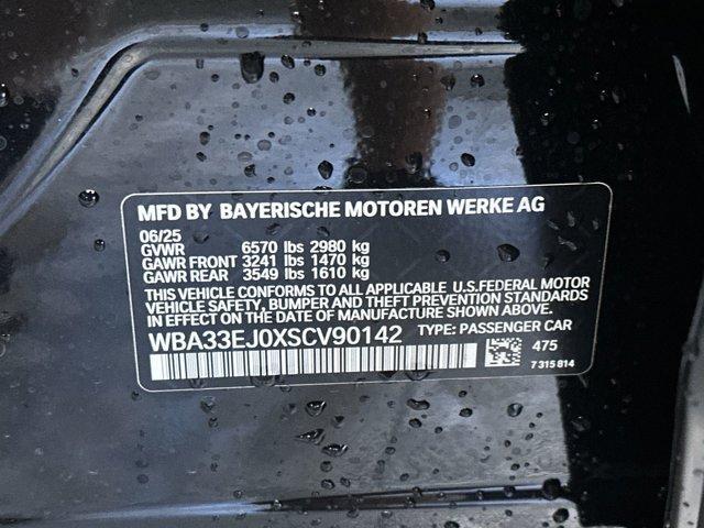 new 2025 BMW 760 car, priced at $133,075