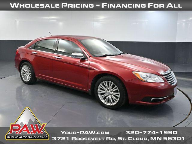 used 2012 Chrysler 200 car, priced at $4,350
