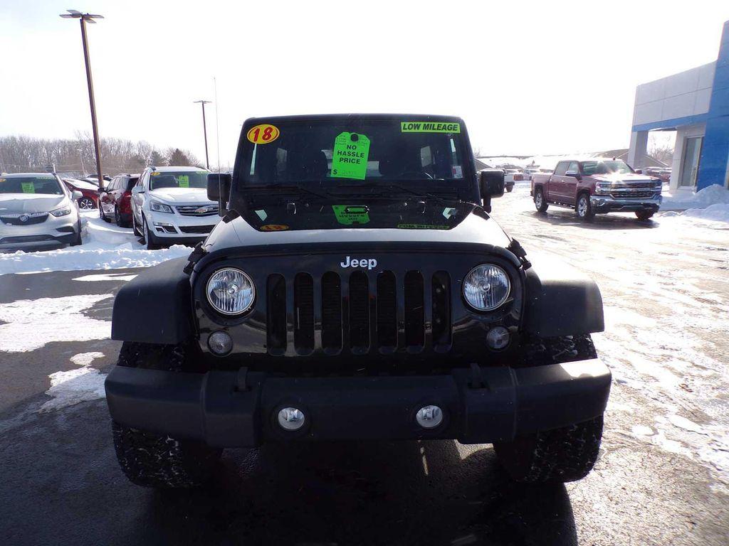 used 2018 Jeep Wrangler JK Unlimited car, priced at $21,977