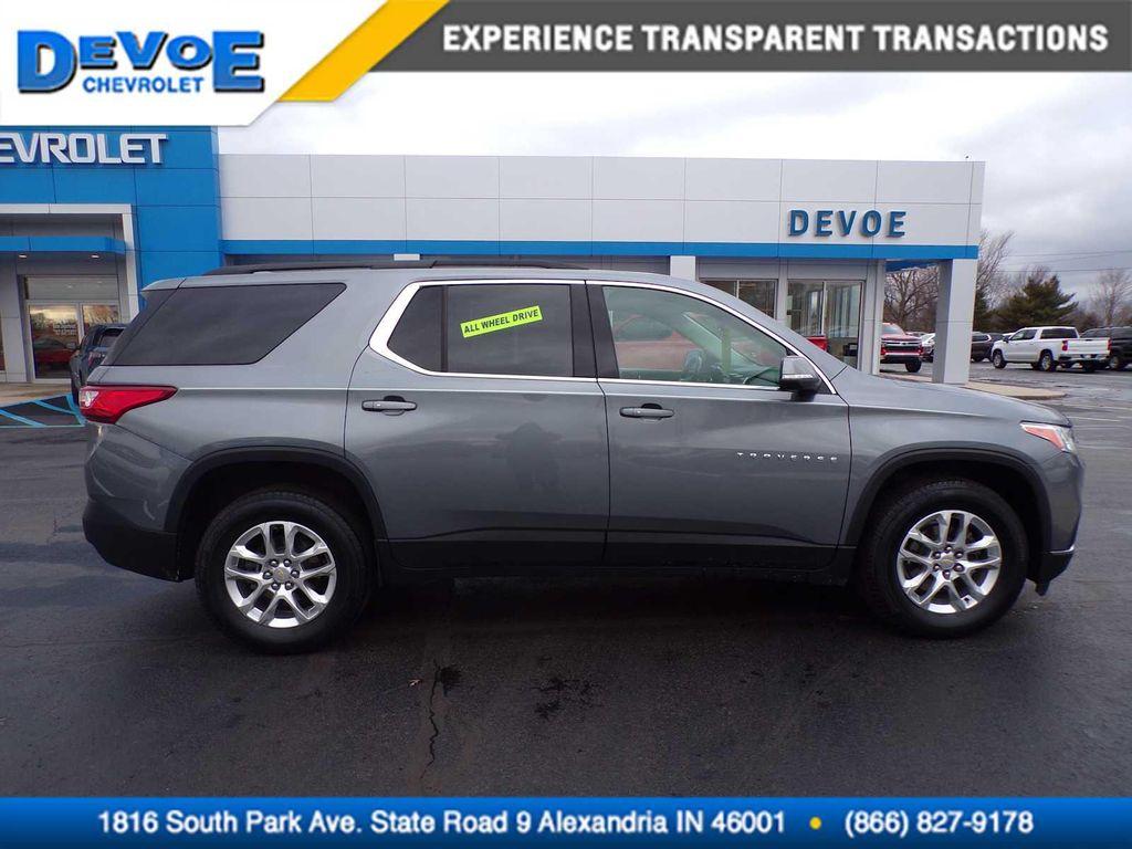used 2021 Chevrolet Traverse car, priced at $24,988