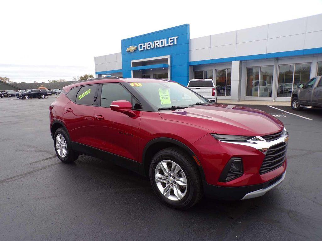 used 2021 Chevrolet Blazer car, priced at $21,677