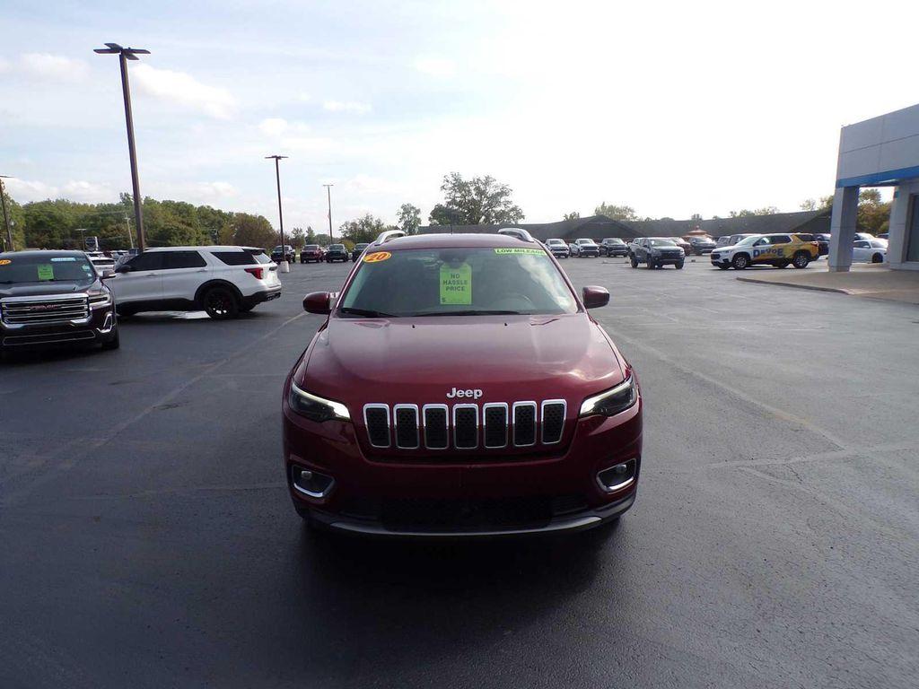 used 2020 Jeep Cherokee car, priced at $18,922