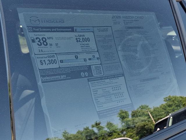 new 2026 Mazda CX-50 Hybrid car, priced at $39,152