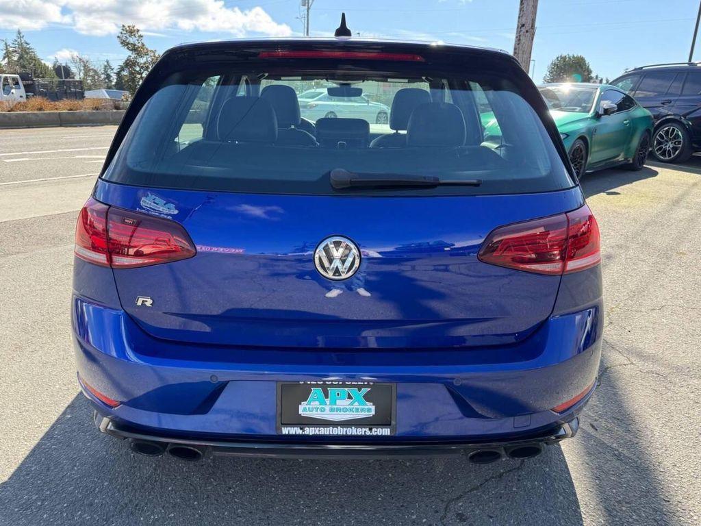 used 2018 Volkswagen Golf R car, priced at $26,991