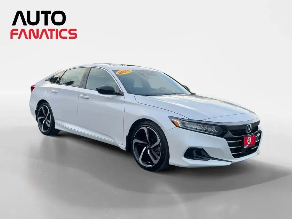 used 2021 Honda Accord car, priced at $26,126