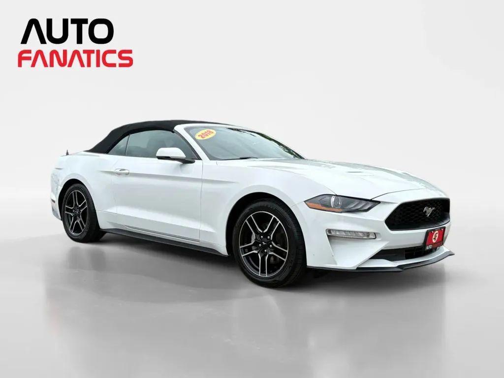 used 2018 Ford Mustang car, priced at $16,000