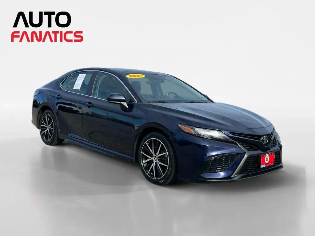 used 2021 Toyota Camry car, priced at $20,126