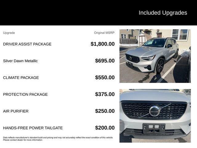 used 2023 Volvo XC40 car, priced at $31,895