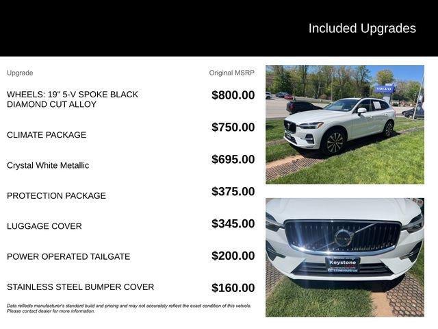 used 2023 Volvo XC60 car, priced at $32,895