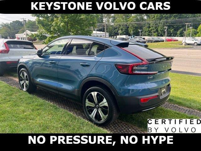 used 2023 Volvo C40 Recharge Pure Electric car, priced at $27,995