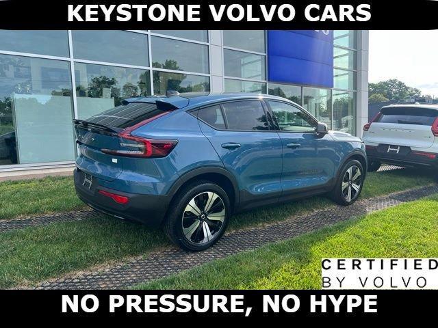 used 2023 Volvo C40 Recharge Pure Electric car, priced at $27,995