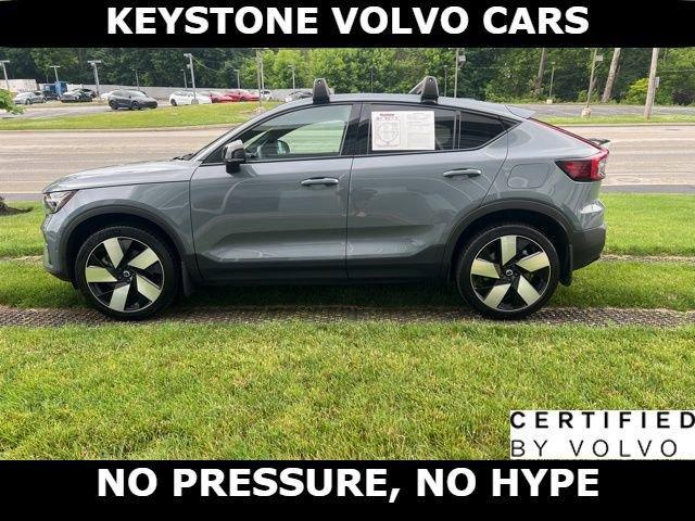 used 2023 Volvo C40 Recharge Pure Electric car, priced at $28,995