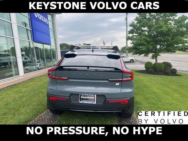 used 2023 Volvo C40 Recharge Pure Electric car, priced at $28,995