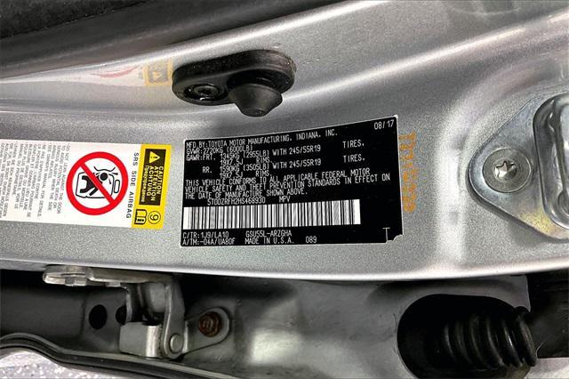 used 2017 Toyota Highlander car, priced at $19,777