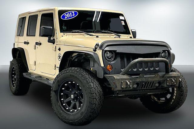 used 2012 Jeep Wrangler Unlimited car, priced at $15,027