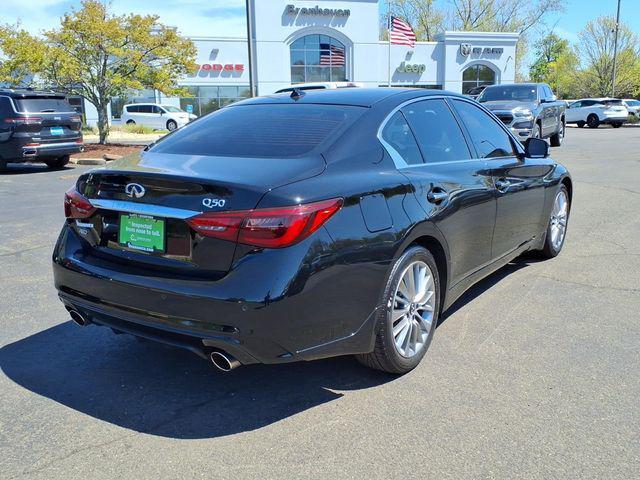 used 2022 INFINITI Q50 car, priced at $27,212