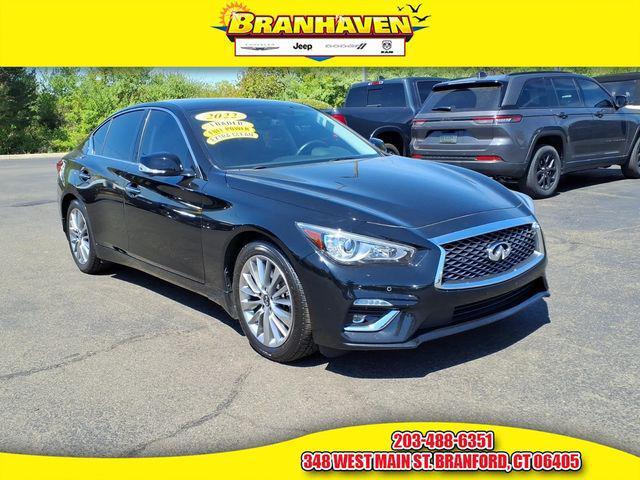 used 2022 INFINITI Q50 car, priced at $27,212